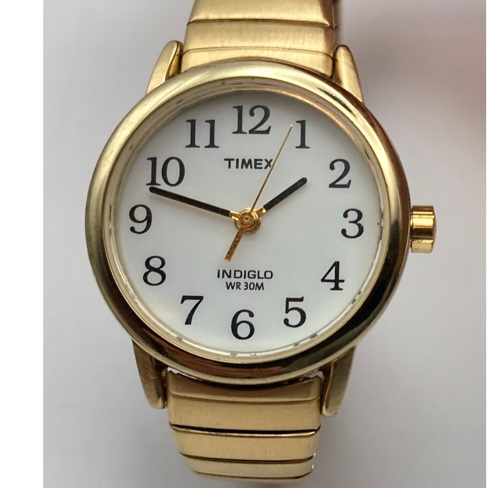 Two Timex Indiglo Women's Watches 25mm - Fresh Batteries - Expandable WR - Picture 6 of 15